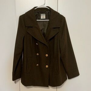Double breasted pea coat
